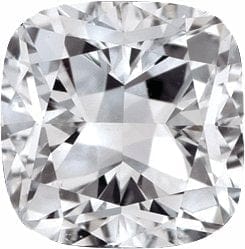 1ct SI1 GHI Cushion Diamond