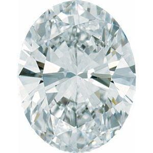1ct VS GHI Oval Diamond