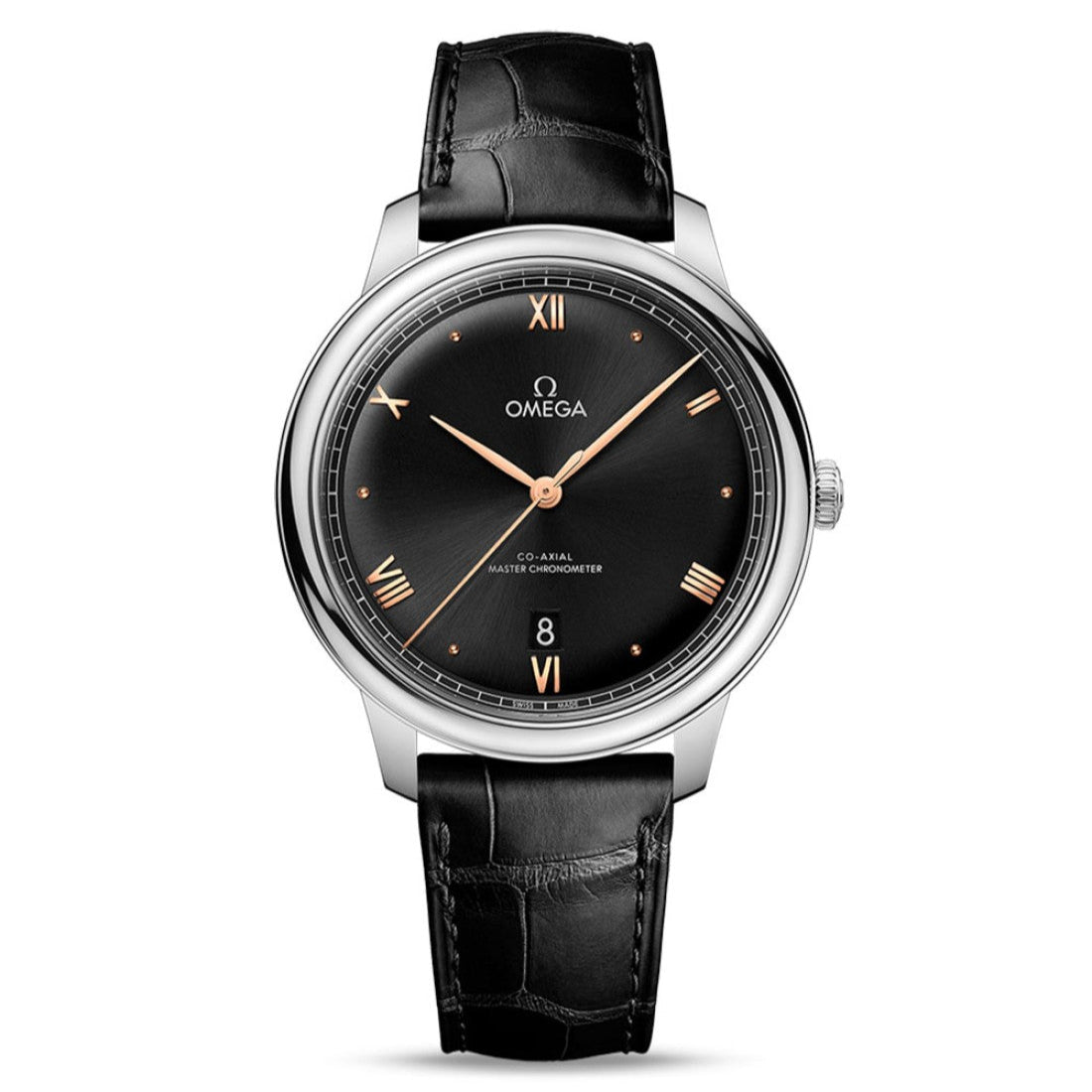 Omega De Ville Prestige 40MM Stainless Steel Leather 434.13.40.20.01.001