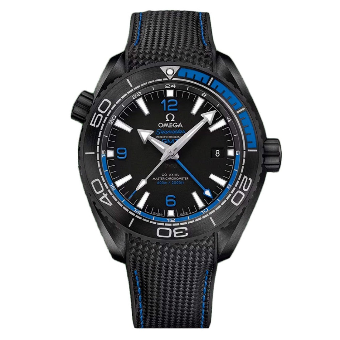Omega Seamaster Planet Ocean 600M GMT Deep Black 45.5MM 215.92.46.22.01.002