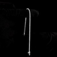 2.2 Carat Lab Grown Diamond Tennis Bracelet
