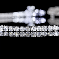 2.2 Carat Lab Grown Diamond Tennis Bracelet