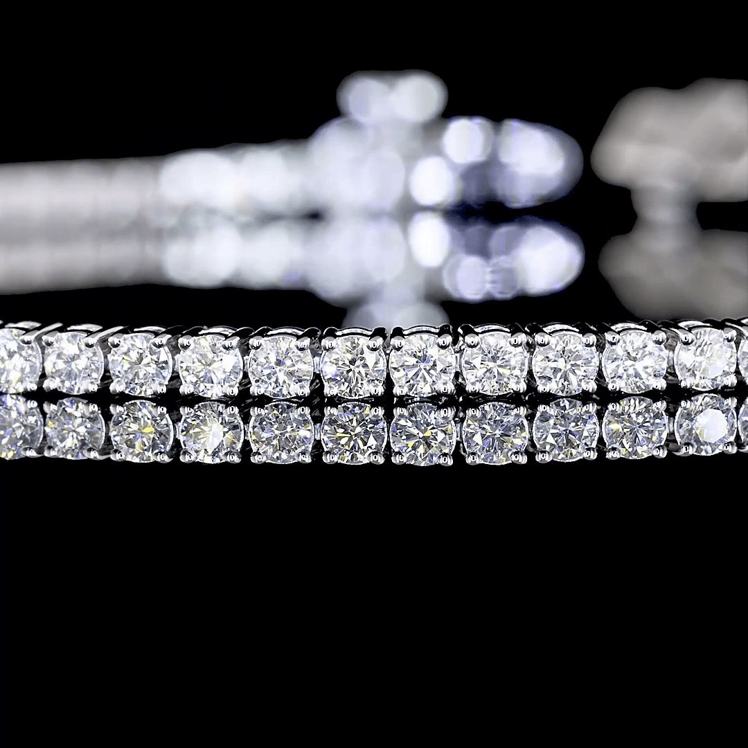 2.2 Carat Lab Grown Diamond Tennis Bracelet