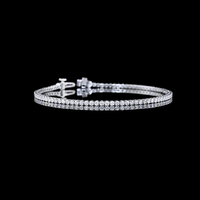 2.2 Carat Lab Grown Diamond Tennis Bracelet