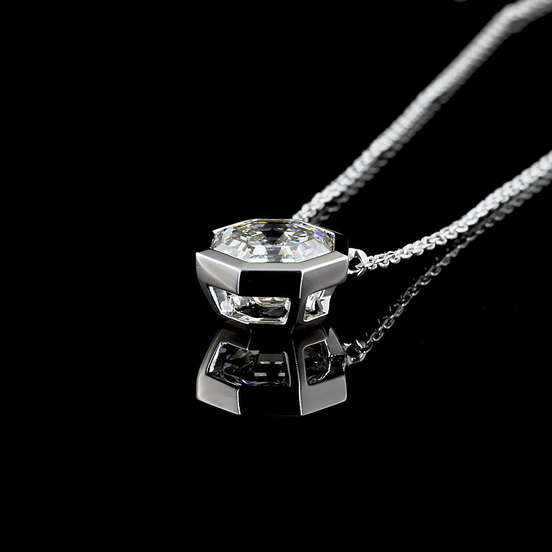 2.2 Carat Lab Grown Diamond Necklace