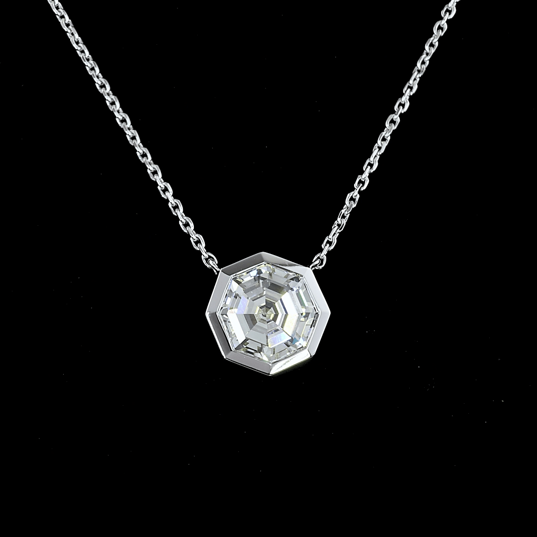 2.2 Carat Lab Grown Diamond Necklace
