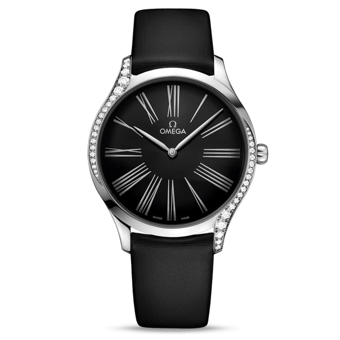 Omega De Ville Tresor 39MM Stainless Steel Diamonds 428.17.39.60.01.001