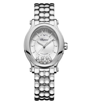 Chopard Happy Sport Oval Stainless Steel & Diamonds Ladies Watch