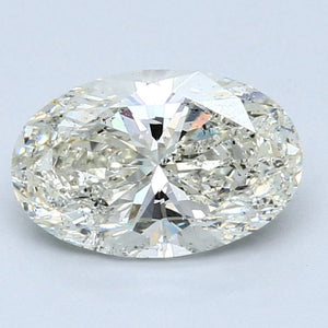 2.01 Carat K SI2 Oval Diamond