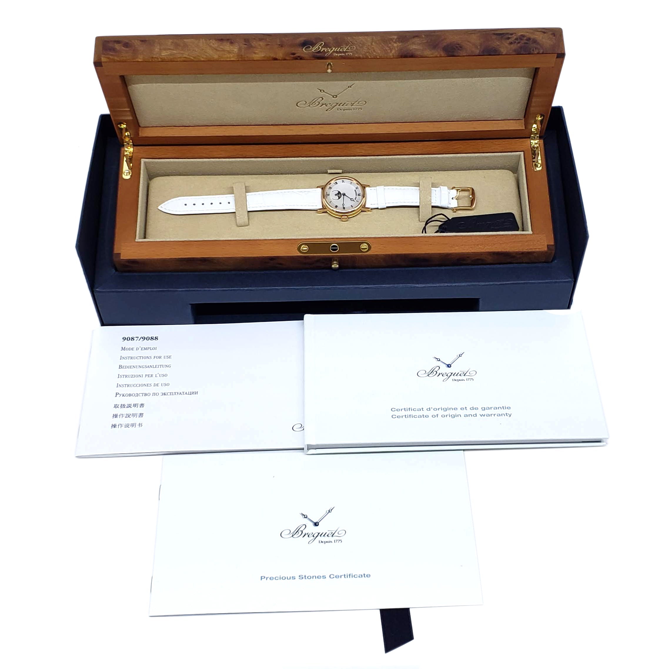 Breguet Classique Dame 9087 18K Rose Gold Ladies Watch