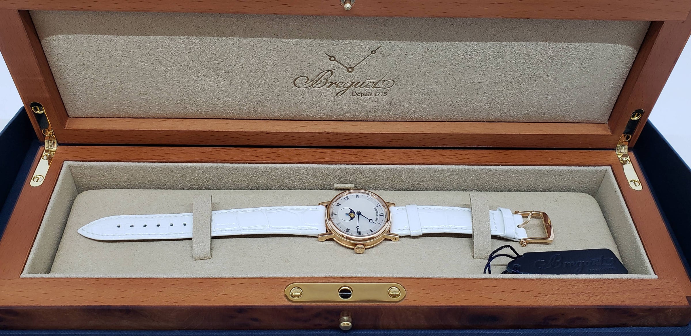 Breguet Classique Dame 9087 18K Rose Gold Ladies Watch
