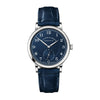 2025 Model A. Lange & Söhne 1815 34mm - Ref: 220.028 Blue Dial in 18k White Gold Case, Blue Alligator Leather