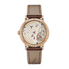 2025 Model A. Lange & Söhne 1815 34mm - Ref: 220.037 Blue Dial in 18k Rose Gold Case, Brown Alligator Leather