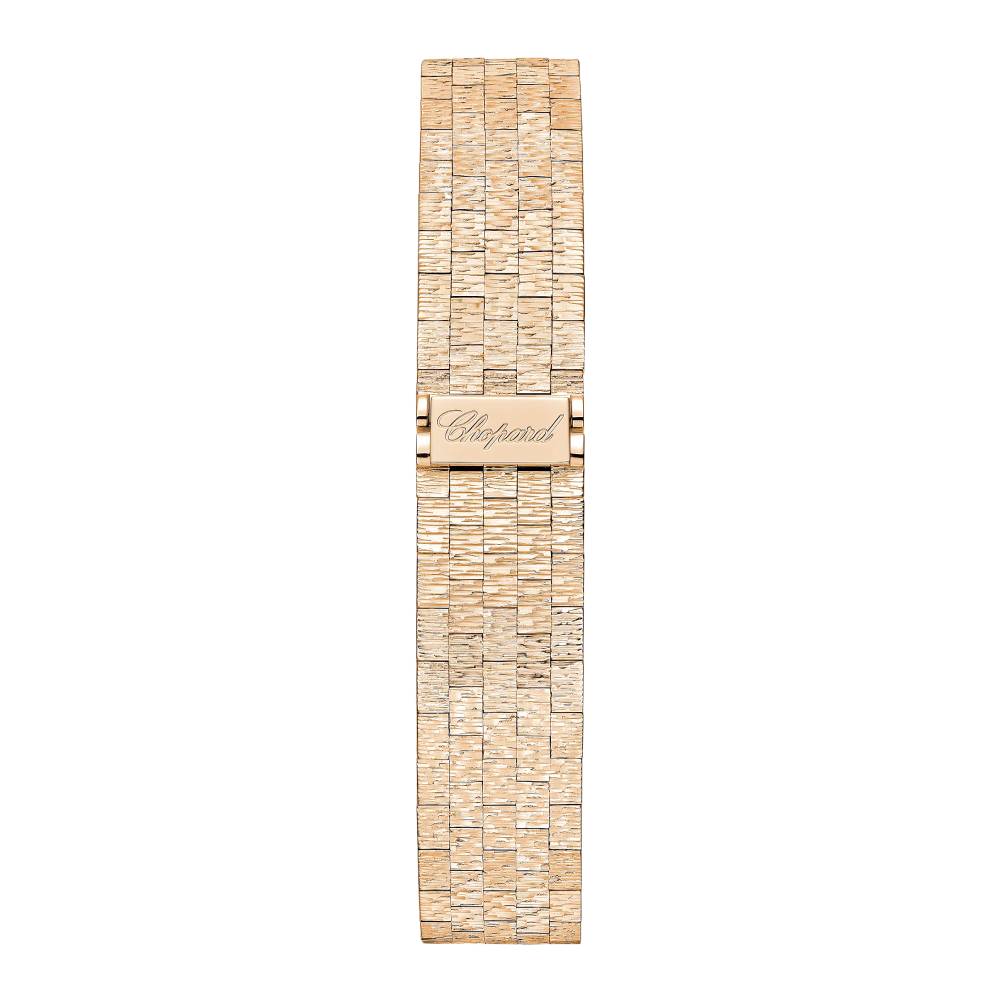 2025 Model Chopard Alpine Eagle 33 Frozen 33mm Watch - Ref: 295384-5005 - Diamond Dial in 18k Rose Gold Bracelet