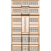 2025 Model Chopard Alpine Eagle 33 Frozen 33mm Watch - Ref: 295384-5005 - Diamond Dial in 18k Rose Gold Bracelet