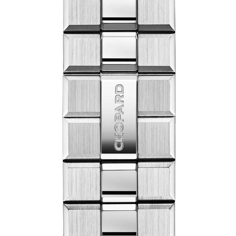 2025 Model Chopard Alpine Eagle 41mm Watch - Ref: 295396-9001 - Blue Dial in Platinum Case, Platinum Bracelet