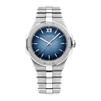 2025 Model Chopard Alpine Eagle 41mm Watch - Ref: 295396-9001 - Blue Dial in Platinum Case, Platinum Bracelet