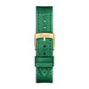 2025 Model Chopard Happy Sport 33 mm Watch - Ref: 275378-0001 - Malachite Green Dial in 18k Yellow Gold Case, Green Leather Strap