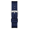 2025 Model Chopard Happy Sport 33 mm Watch - Ref: 275378-1003 - Blue Roman Dial in 18k White Gold Case, Blue Leather