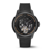 2025 Model IWC Big Pilot’s Watch Shock Absorber Tourbillon Skeleton XPL 44mm - Ref: IW357701 Black Dial in Ceratanium Case, Black Rubber