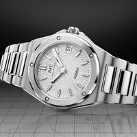 2025 Model IWC Ingenieur Automatic 35mm - Ref: IW324901 White Dial in Stainless Steel Case