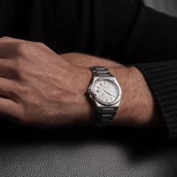 2025 Model IWC Ingenieur Automatic 35mm - Ref: IW324901 White Dial in Stainless Steel Case