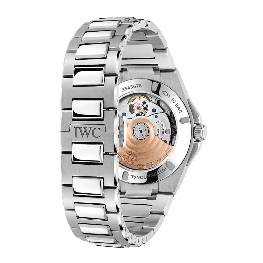 2025 Model IWC Ingenieur Automatic 35mm - Ref: IW324906 Black Dial in Stainless Steel Case