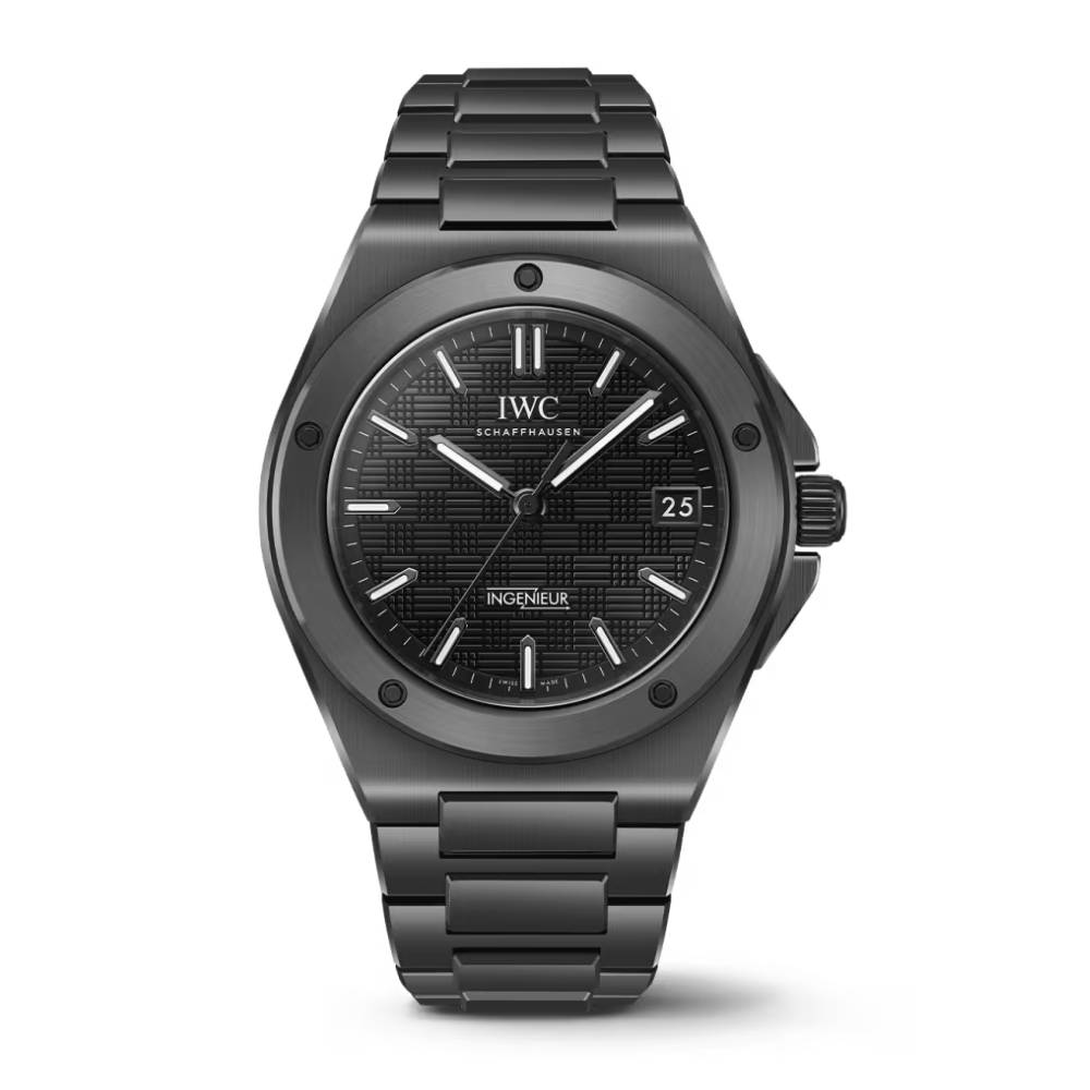 2025 Model IWC Ingenieur Automatic 42mm - Ref: IW338903 Black Dial in Ceramic Case
