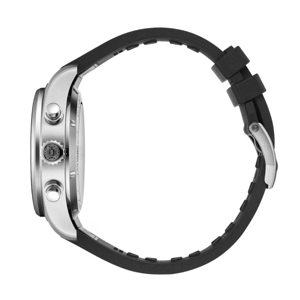 2025 Model IWC Pilot’s Chronograph APXGP 41mm - Ref: IW388116 Black Dial in Stainless Steel Case, Black Rubber