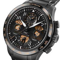 2025 Model IWC Pilot’s Performance Chronograph Perpetual Calendar Digital Date-Month 43mm - Ref: IW388801 Black Dial in Ceratanium Case