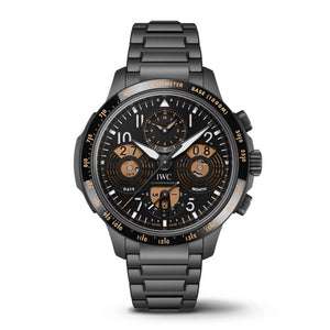 2025 Model IWC Pilot’s Performance Chronograph Perpetual Calendar Digital Date-Month 43mm - Ref: IW388801 Black Dial in Ceratanium Case