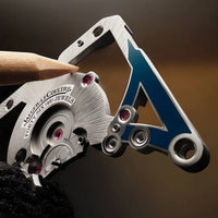 2025 Model Jaeger-LeCoultre Reverso Hybris Artistica Calibre 179, 51mm - Ref: Q39434E1 Blue Dial in 18k White Gold Case, Blue Leather