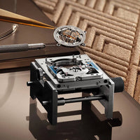 2025 Model Jaeger-LeCoultre Reverso Hybris Artistica Calibre 179, 51mm - Ref: Q39434E1 Blue Dial in 18k White Gold Case, Blue Leather