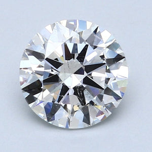 2.07 Carat E SI1 Round Diamond