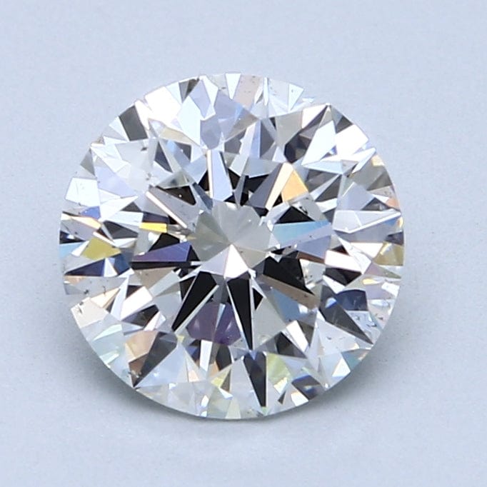 2.08 Carat F SI1 Round Diamond