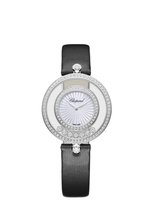 Chopard Happy Sport Icons 18K White Gold & Diamonds Ladies Watchwhite