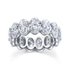 Oval Diamond Eternity Band