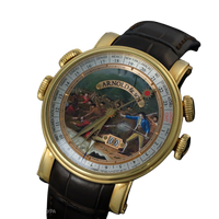 Arnold And Son Hornet James Cook Death in Hawaii 18K Rose Gold Limited Edition Men's Watch