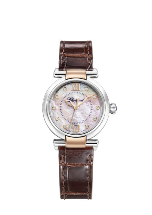 Chopard Imperiale Stainless Steel & Ethical Rose Gold & Diamonds Ladies Watch