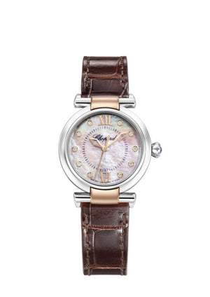 Chopard Imperiale Stainless Steel & Ethical Rose Gold & Diamonds Ladies Watch