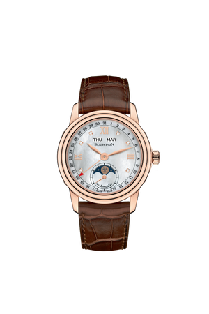 Blancpain Quantième Complet 18K Red Gold Watch