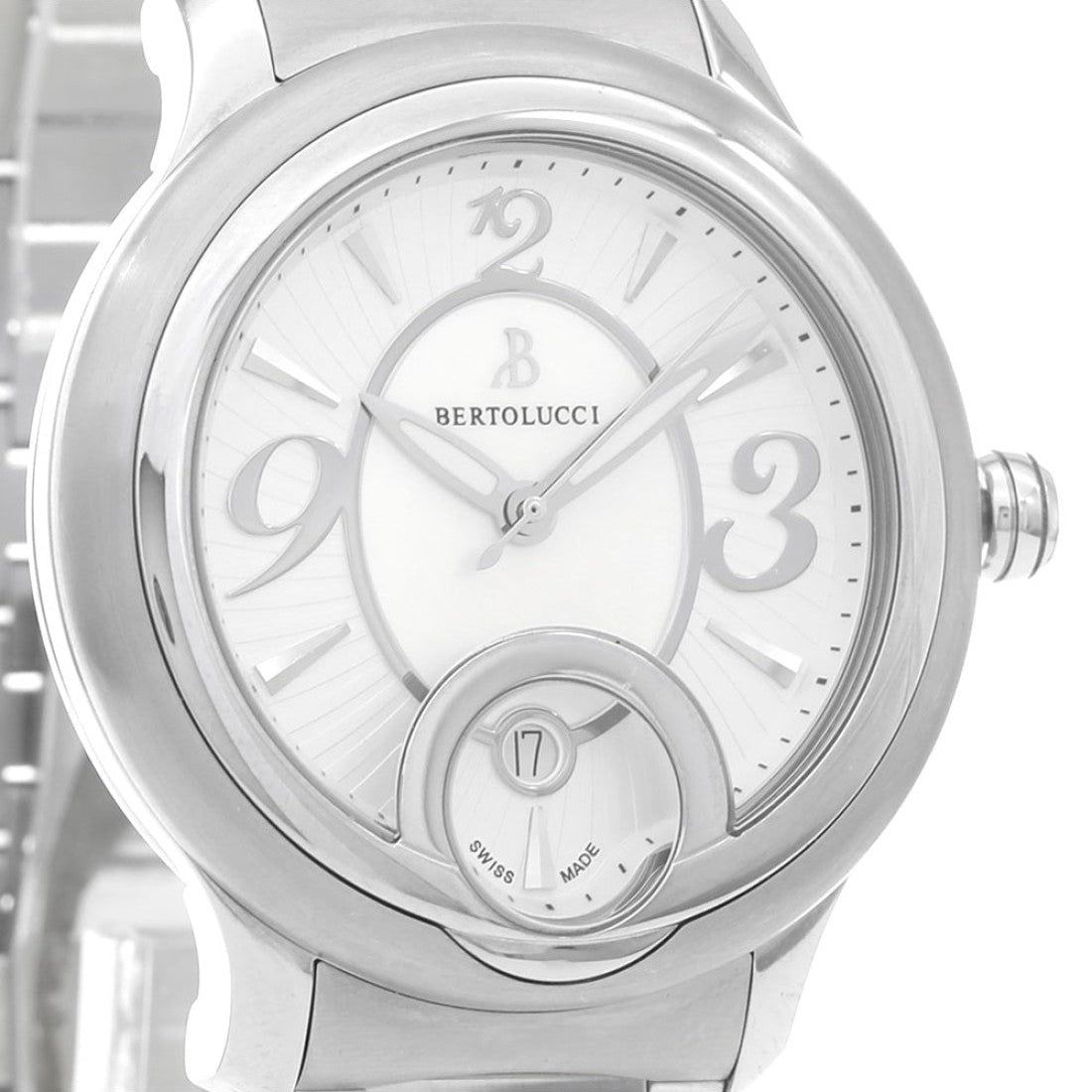 Bertolucci Giro 42mm Stainless Steel Quartz 1143.55.41.11M
