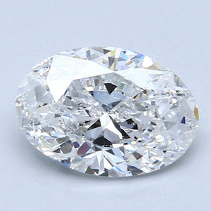 2.50 Carat D SI1 Oval Diamond