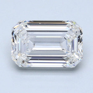 2.50 Carat F VS1 Emerald Diamond