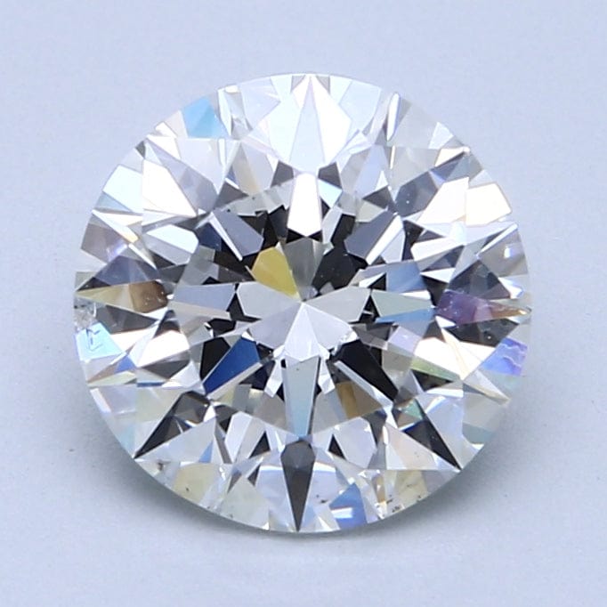 2.51 Carat F SI1 Round Diamond