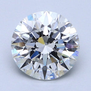 2.51 Carat F SI1 Round Diamond