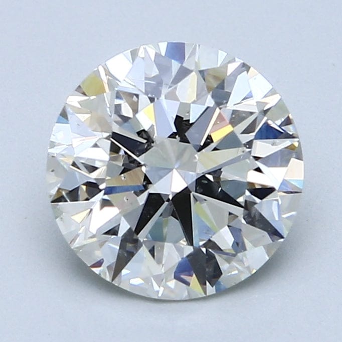 2.52 Carat J SI1 Round Diamond