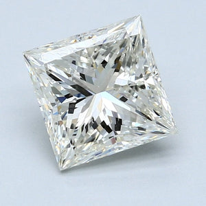 2.52 Carat J SI2 Princess Cut Diamond