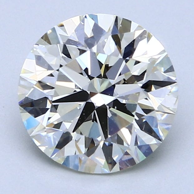 2.52 Carat L VS2 Round Diamond