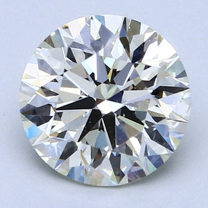 2.52 Carat L VS2 Round Diamond